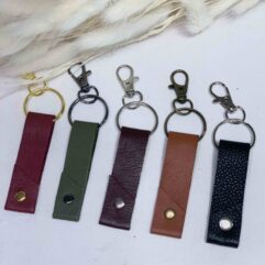 Porte-clés en cuir
